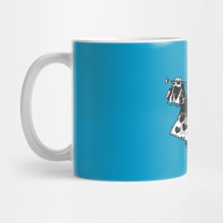 White Rabbit Alice In Wonderland Mug